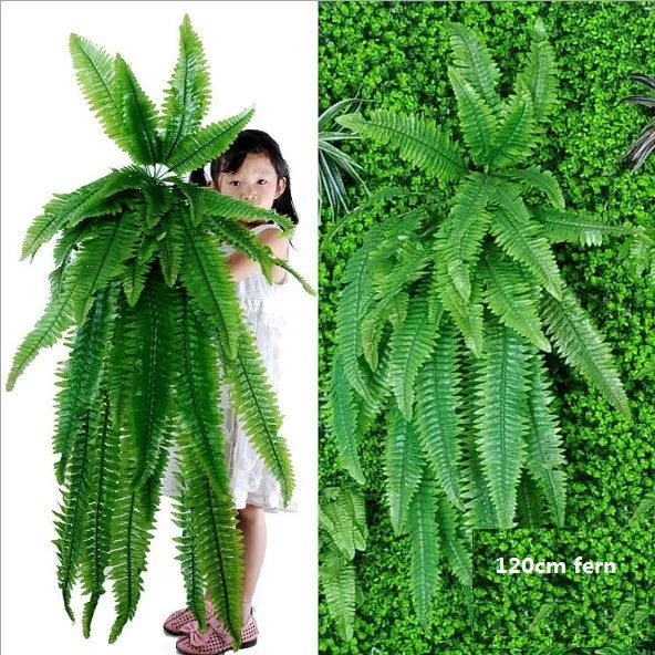 Hanging Plants Artificial Greenery Hanging Fern Grass Plants