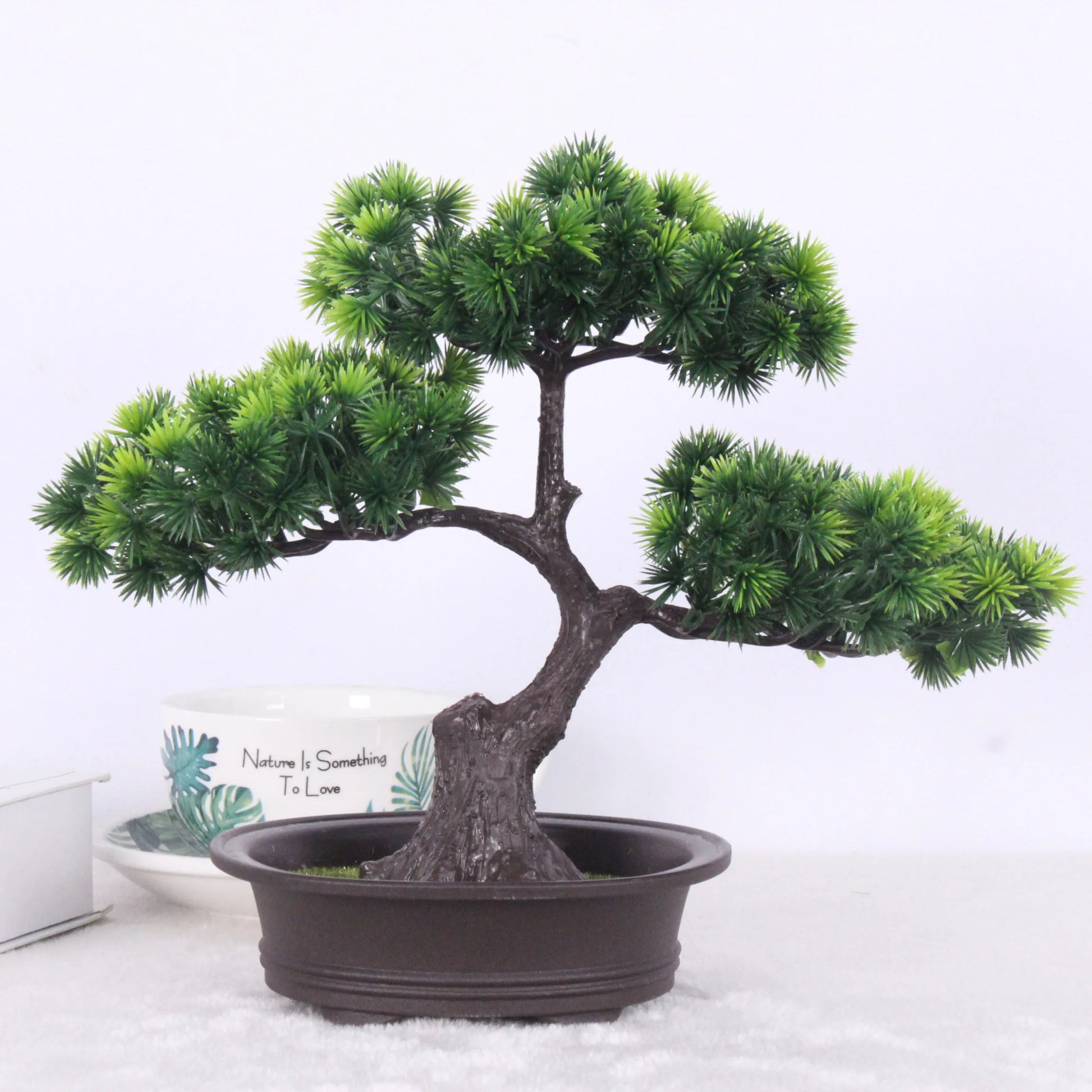 Simulation Bonsai Tree, Large Artificial Pine, Plastic, Indoor Decoration, Bonsai Plants