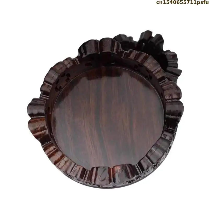 High Quality Ebony Standing Flower Base Bonsai Plant Shelf Vase Flower