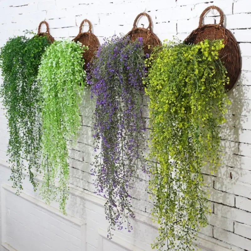 Artificial Plants Vines Admiralty Willow Wall Hanging Plant