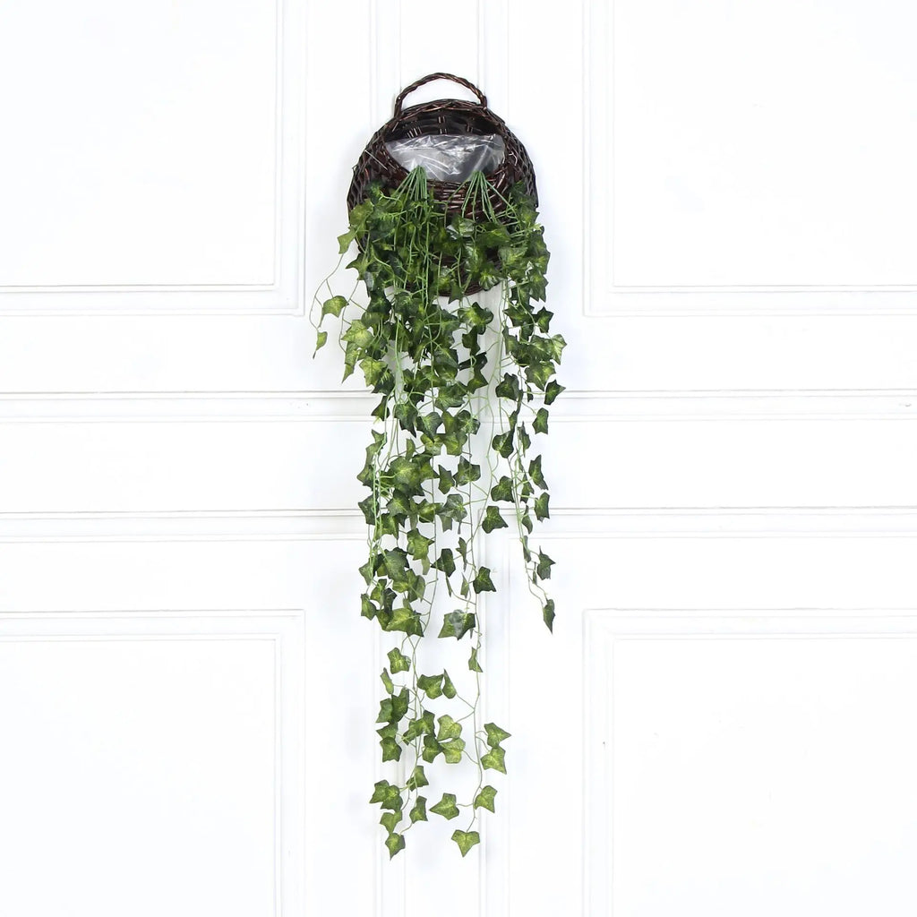 Radish Wall Hanging Plant Rattan Home Living Room Decoration Background Wall Flower Vine Plant