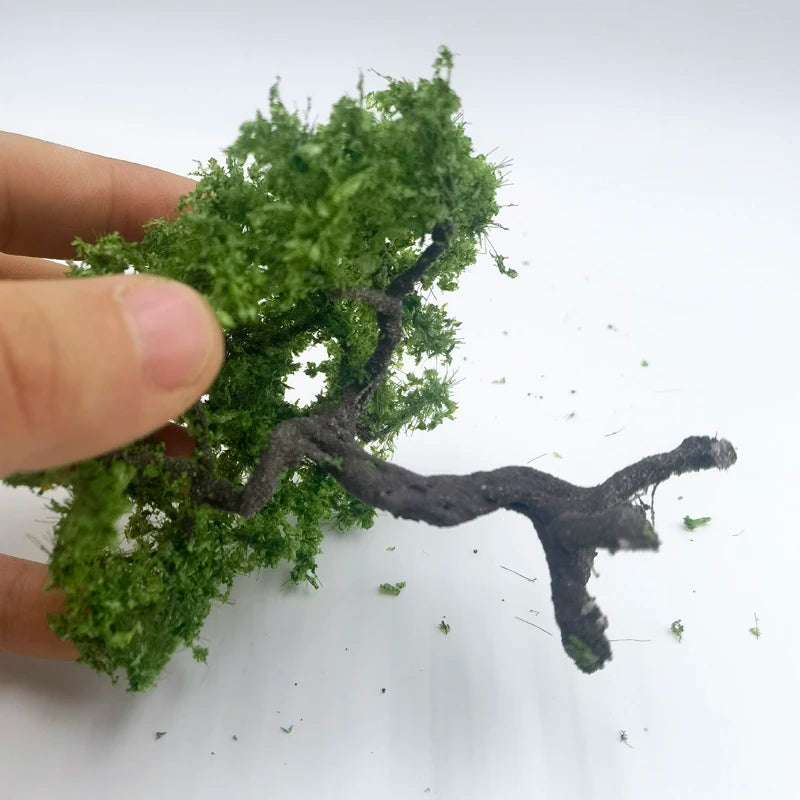 Mountain Pine Tree Model High-Quality Miniature Wire Tree Field