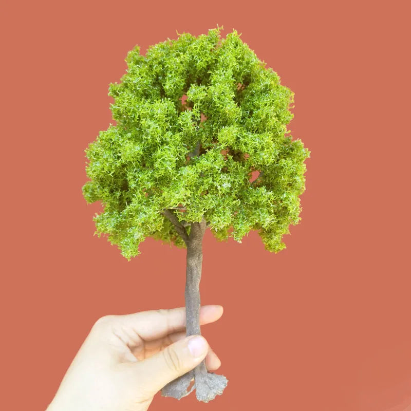 1pc 23-30cm Artifical Wire Trees Model Tree