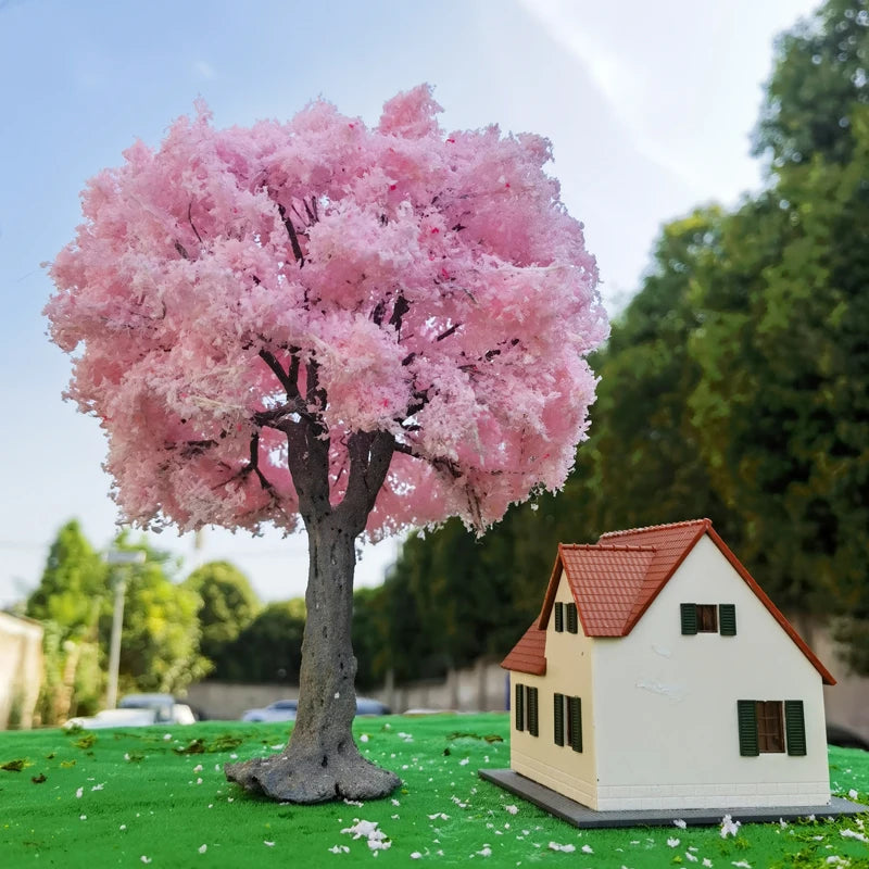 1pc 23-30cm Artifical Wire Trees Model Tree