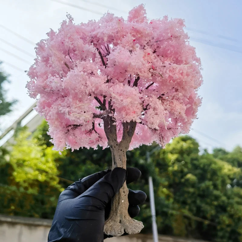 1pc 23-30cm Artifical Wire Trees Model Tree