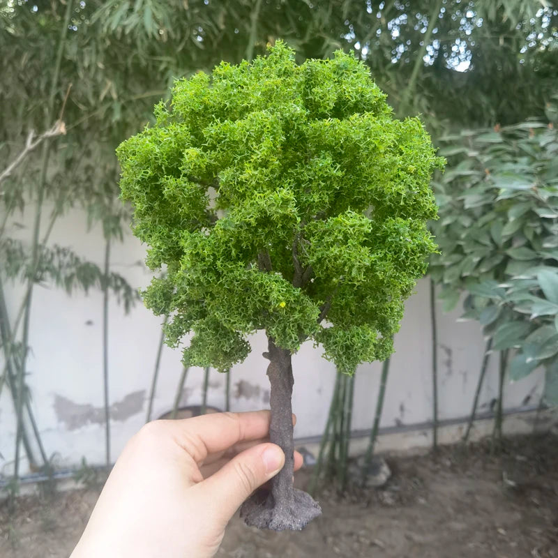 1pc 23-30cm Artifical Wire Trees Model Tree