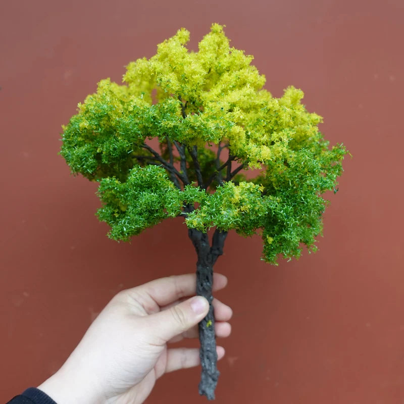 1pc 23-30cm Artifical Wire Trees Model Tree