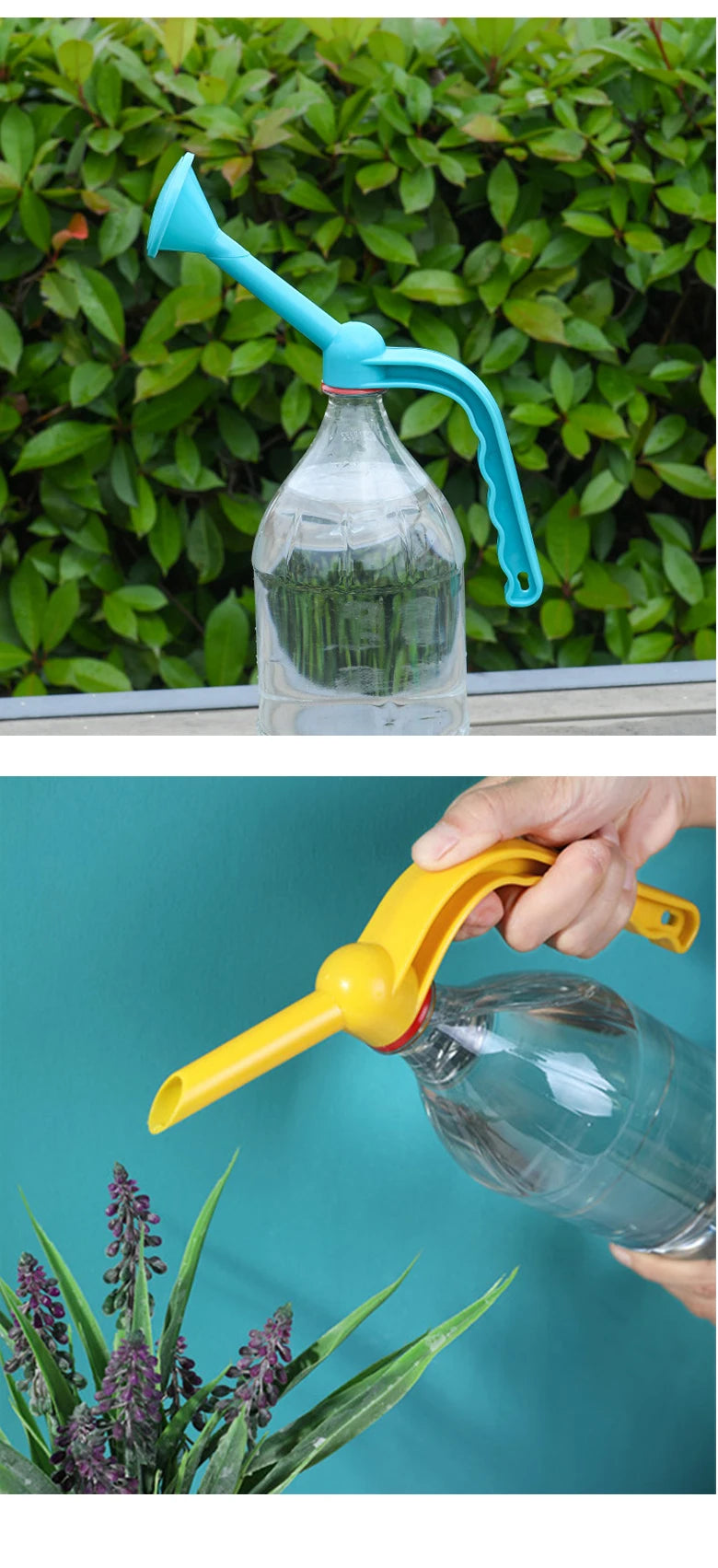 Gardening Plant Watering Handheld dual-purpose water spray Bottle Water Can