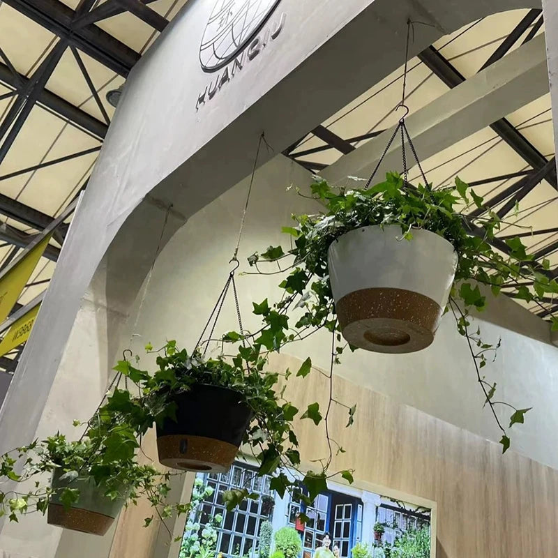 Gardening Hanging Basket Home Garden Hanging Flowerpot Indoor Wall Hanging Plant Pot Outdoor Plant Hanger Garden Storage Basket