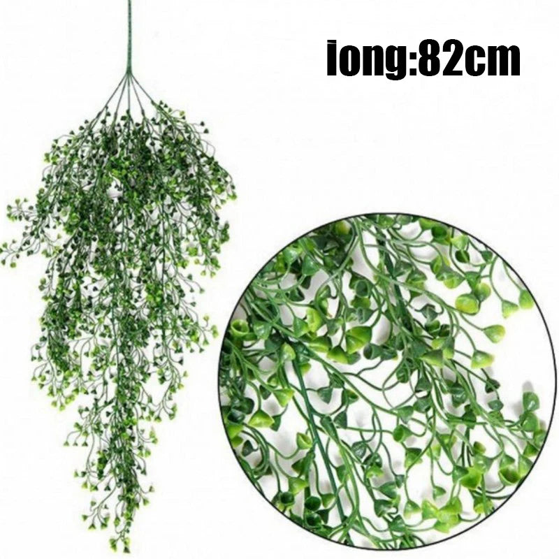 Willow Wall Hanging Plant Fake Vine Artificial Hanging Plant Home Garden Wall Decoration Fake Flowers