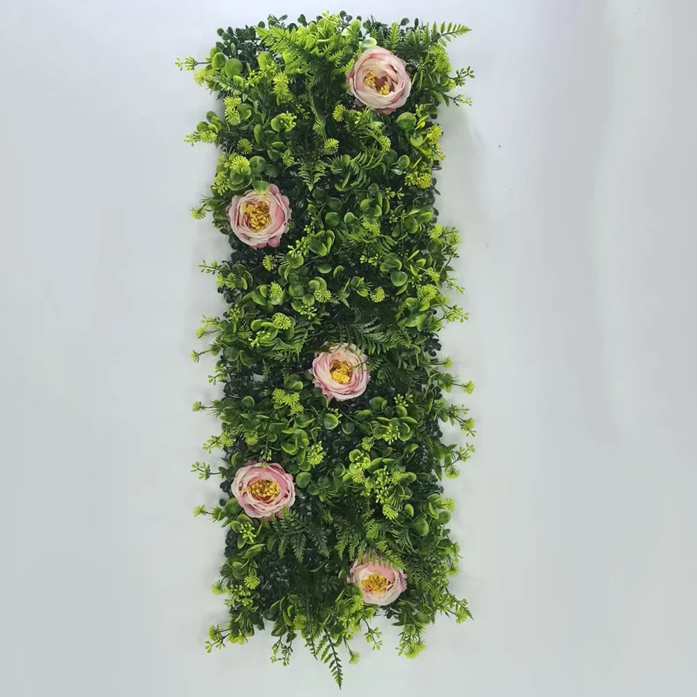 9.84*29.52inch Plant Wall Home Decoration Artificial Plant Lawn Plant Wall Green Grass Lawn Green Greensw Home Furnishing