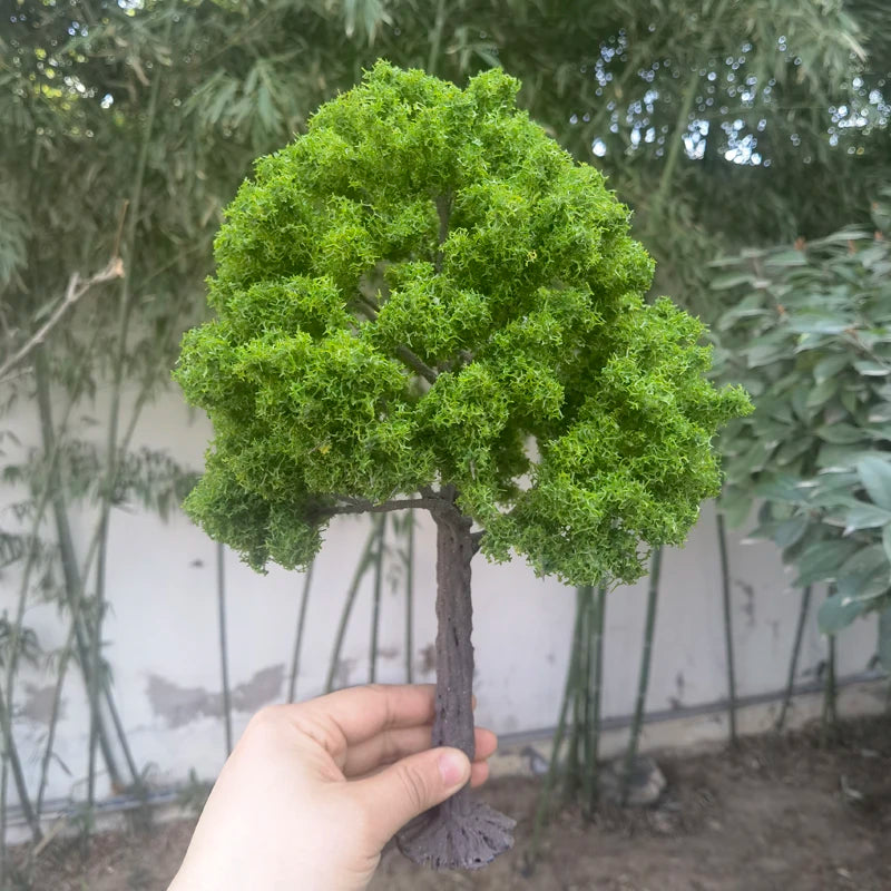 1pc 23-30cm Artifical Wire Trees Model Tree