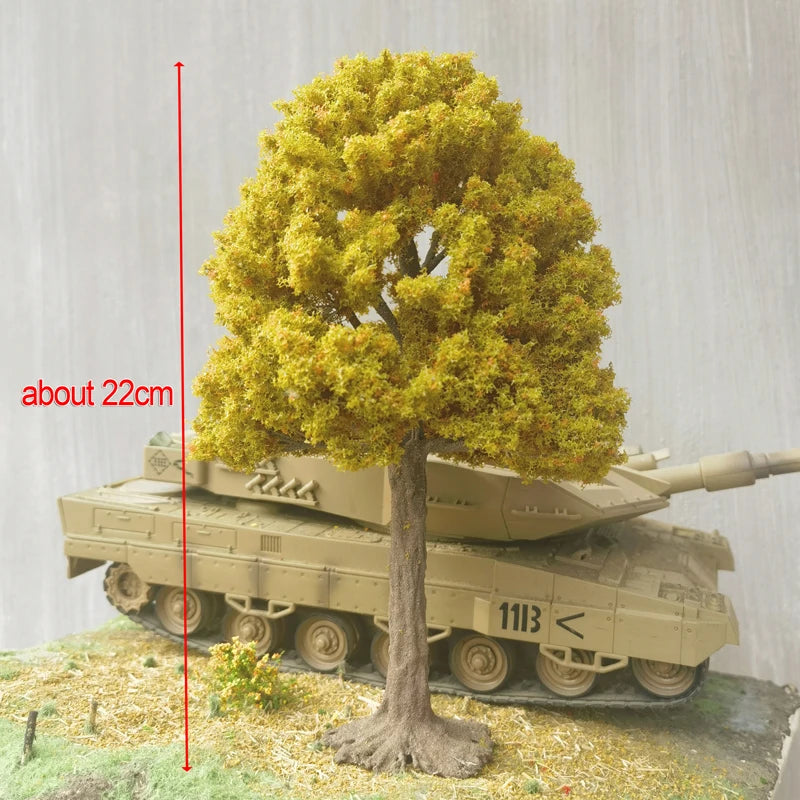 1pc 23-30cm Artifical Wire Trees Model Tree