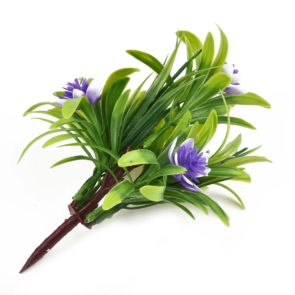 Bonsai Desktop Plant Fake Flower With VaseLotus Flower Potted Plant