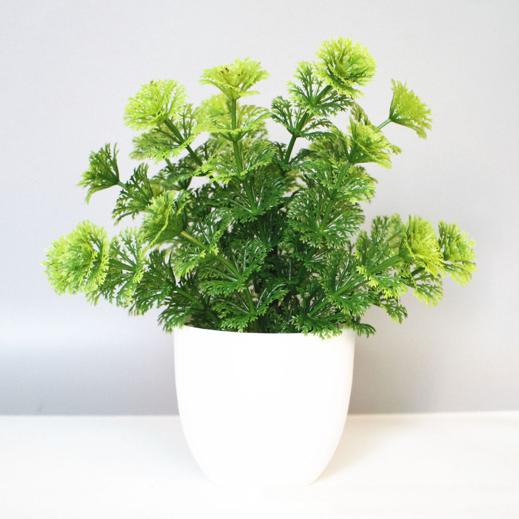 1PCS Artificial Potted Plant Scene Desktop Home Office Shelf Decor