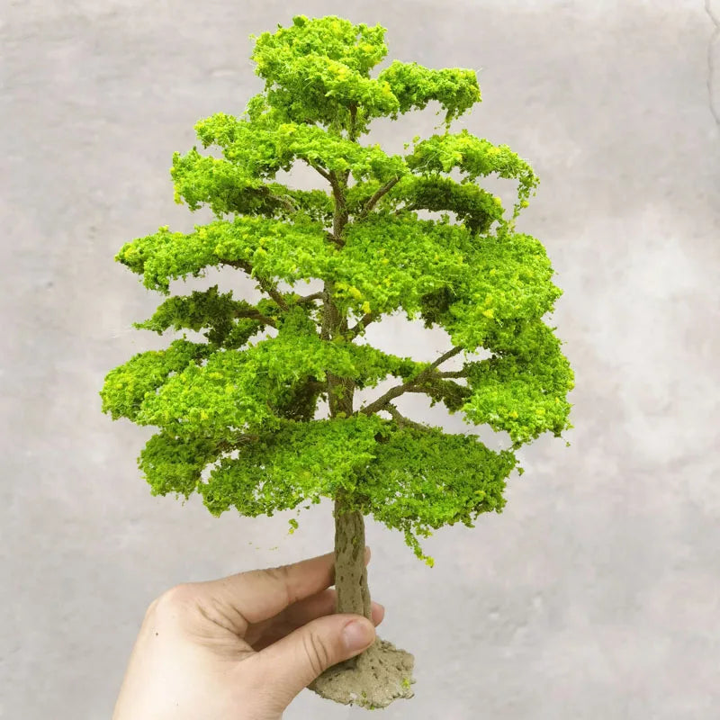 1pc 23-30cm Artifical Wire Trees Model Tree