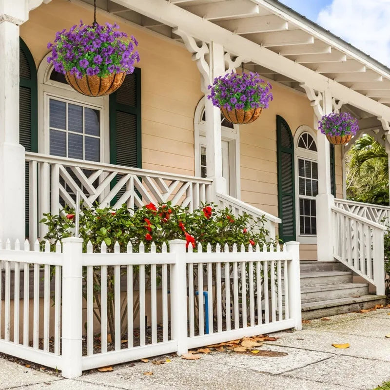 Fake Flowers Outdoor UV Resistant Faux Plants For Outside