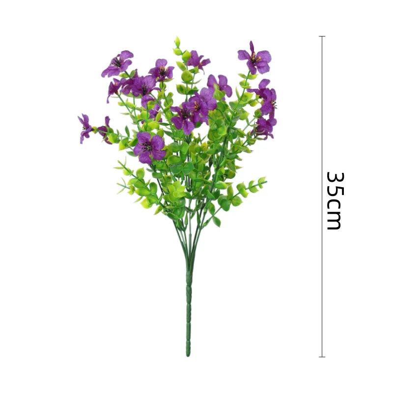 Fake Flowers Outdoor UV Resistant Faux Plants For Outside