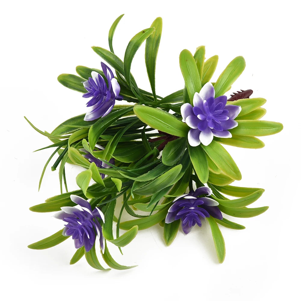 Bonsai Desktop Plant Fake Flower With VaseLotus Flower Potted Plant