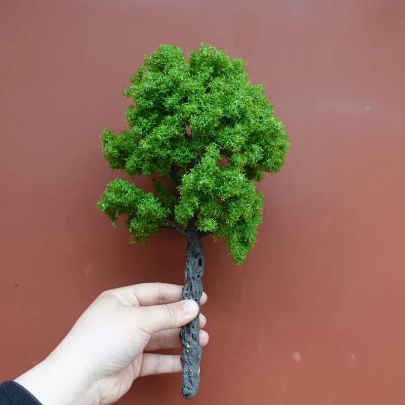 1pc 23-30cm Artifical Wire Trees Model Tree