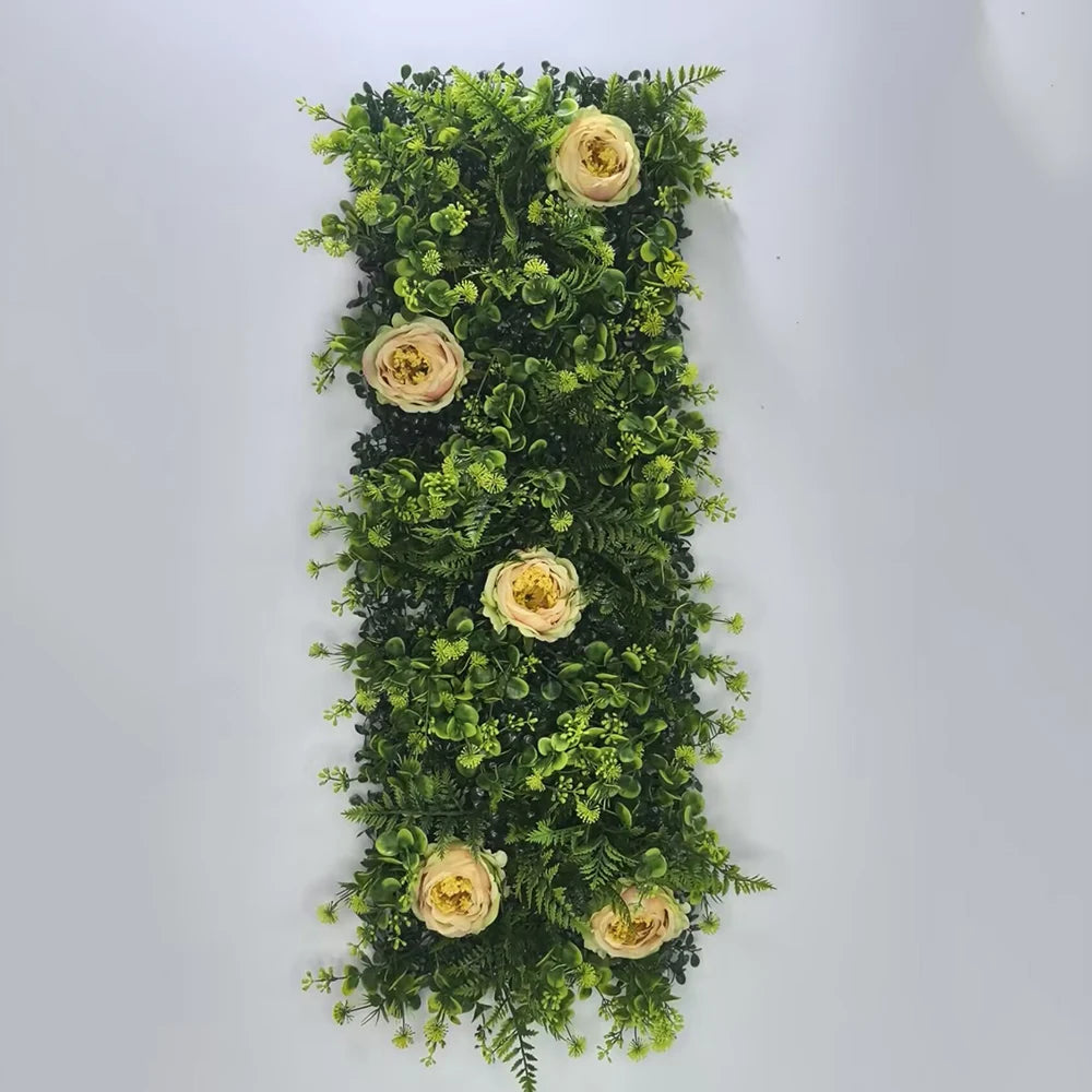 9.84*29.52inch Plant Wall Home Decoration Artificial Plant Lawn Plant Wall Green Grass Lawn Green Greensw Home Furnishing
