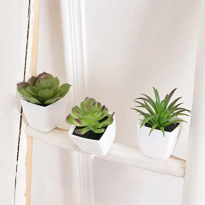 3PCS Artificial Plant Bonsai, Placed In Indoor Home, Restaurant,