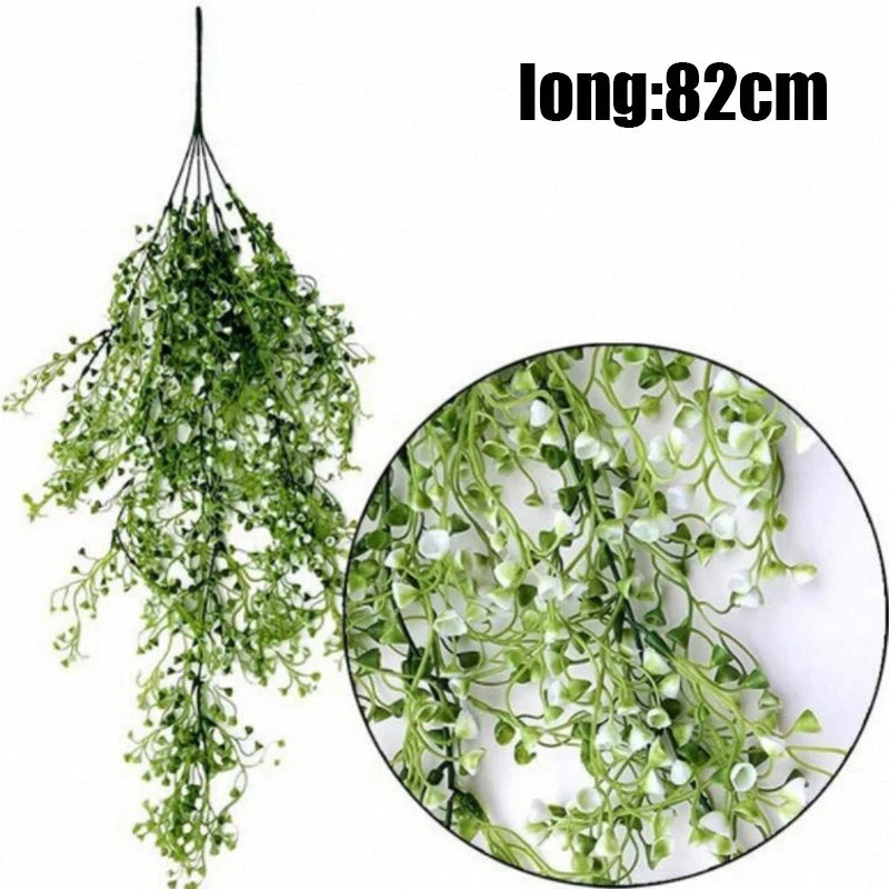 Willow Wall Hanging Plant Fake Vine Artificial Hanging Plant Home Garden Wall Decoration Fake Flowers