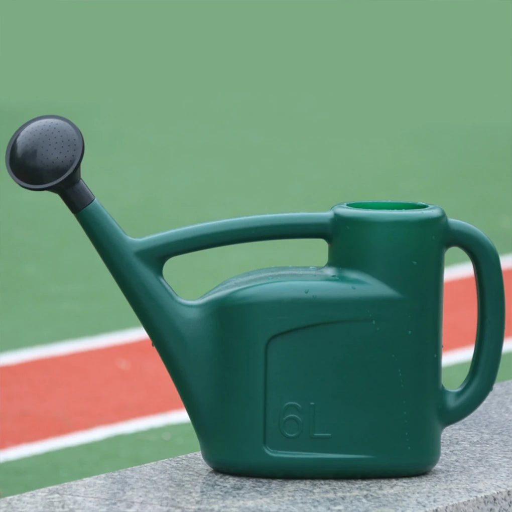 Watering Can Dual Handle 6L Wide Mouth Outdoor Garden Lawn