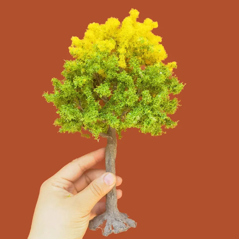 1pc 23-30cm Artifical Wire Trees Model Tree