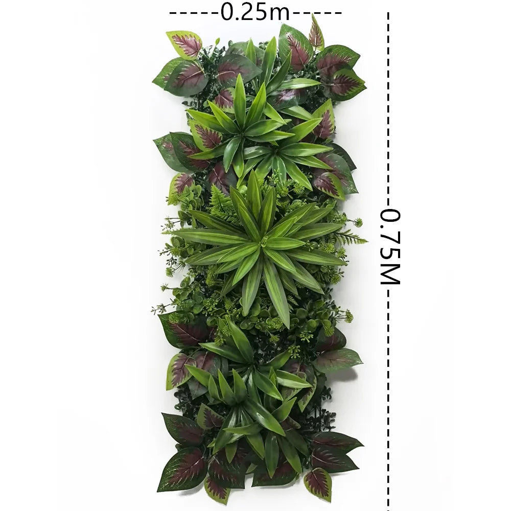 9.84*29.52inch Plant Wall Home Decoration Artificial Plant Lawn Plant